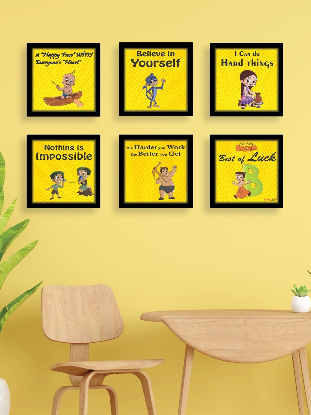 

RANDOM Unisex Yellow Wall Decor