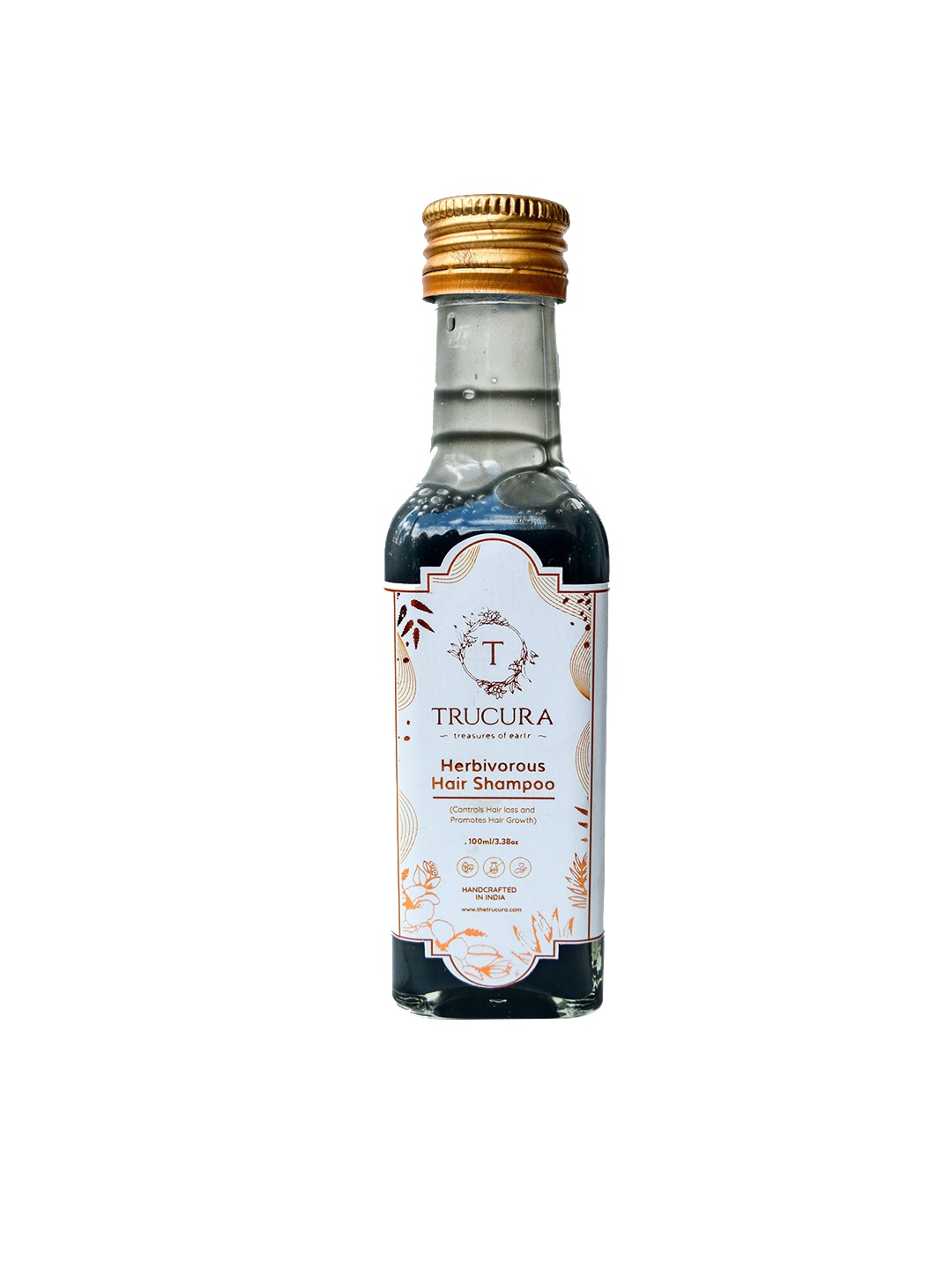 

Trucura Herbivorous Hair Shampoo 100 ml, Black