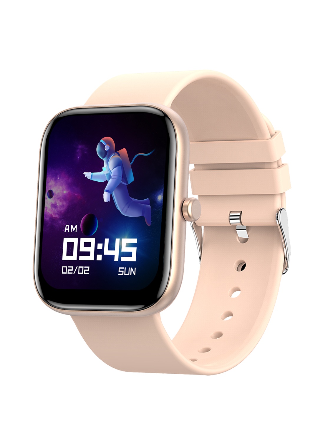 

Fire-Boltt Dazzle Plus Borderless Display, 60 Sports Modes Smartwatch 37BSWAAY- Beige