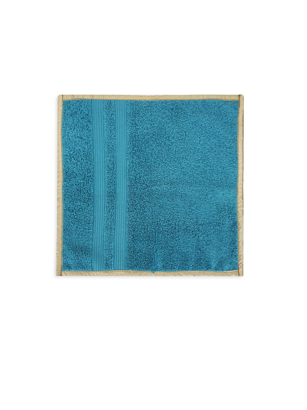 

LUSH & BEYOND Unisex Turquoise Blue Face Towel