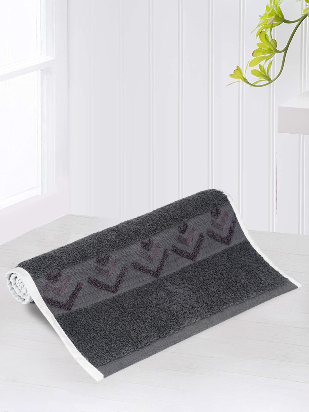 

LUSH & BEYOND Grey 500GSM Cotton Hand Towel