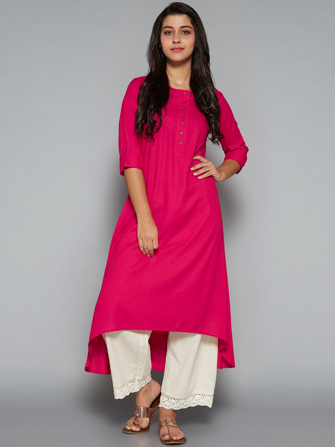

Pistaa Women Pink Kurta
