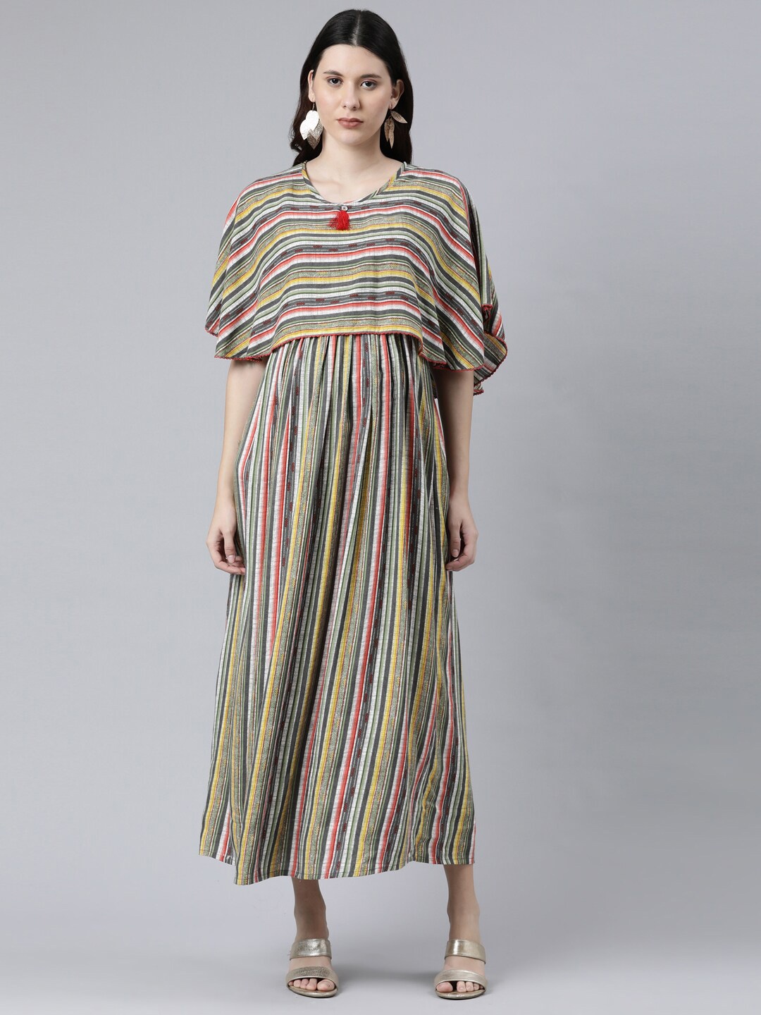 

GOLDSTROMS Grey Printed Maxi Nightdress