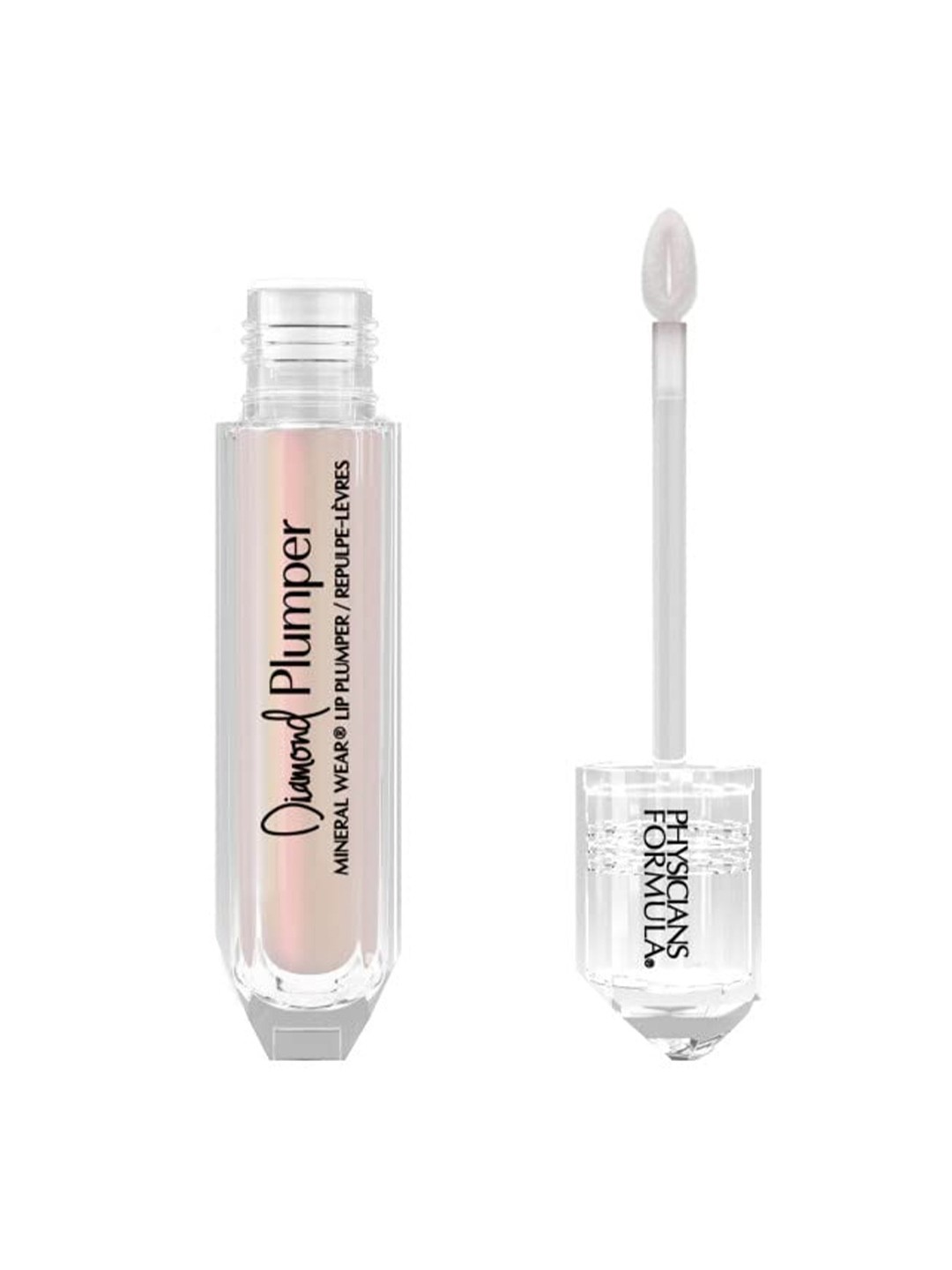

Physician Formula Mineral Wear Diamond Glow Lip Plumper 5 ml - Light Pink Princess Cut, Off white
