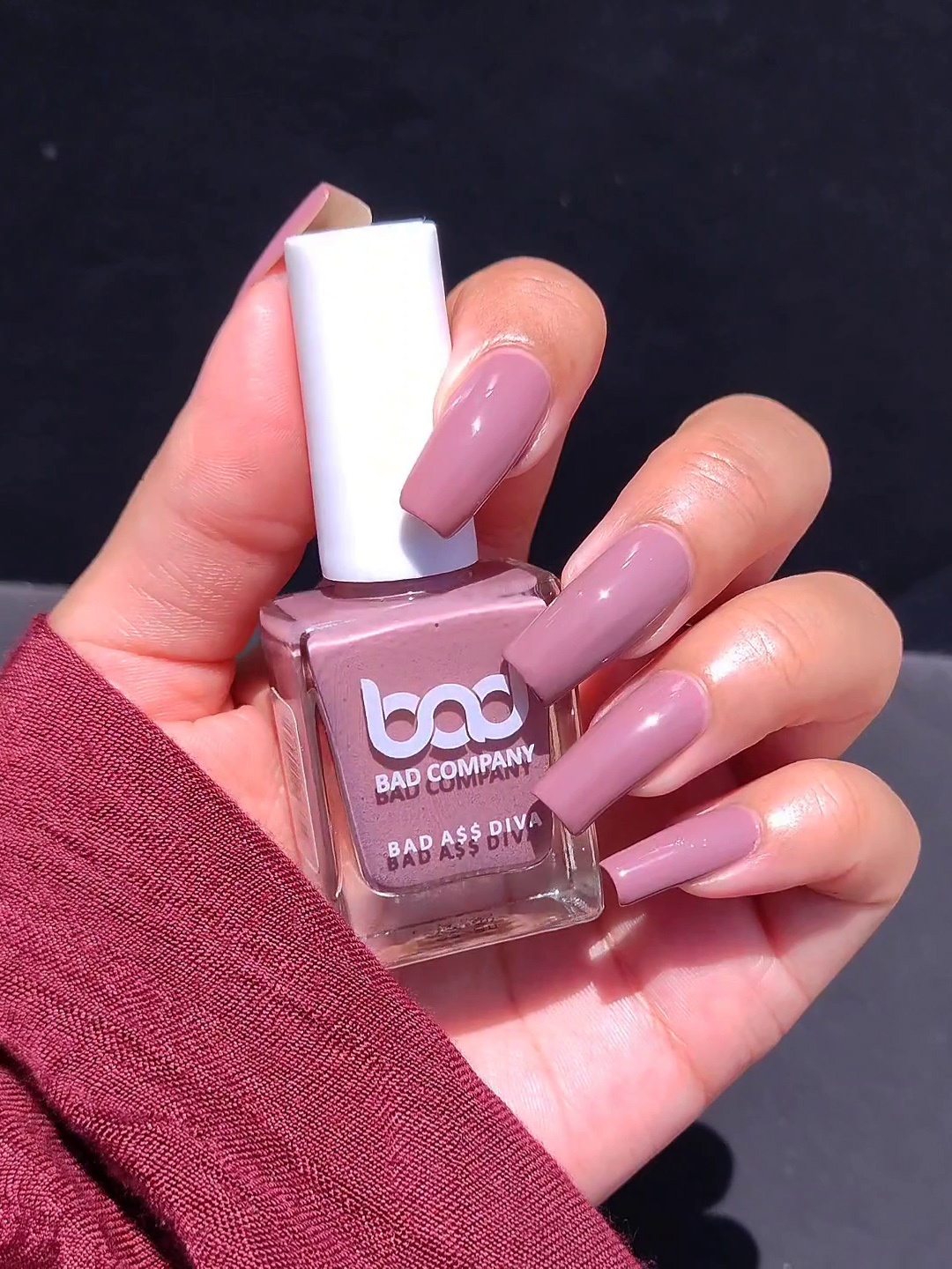 

BAD COMPANY No Toxin Nail Lacquer 10 ml - Leap of Faith 73, Purple