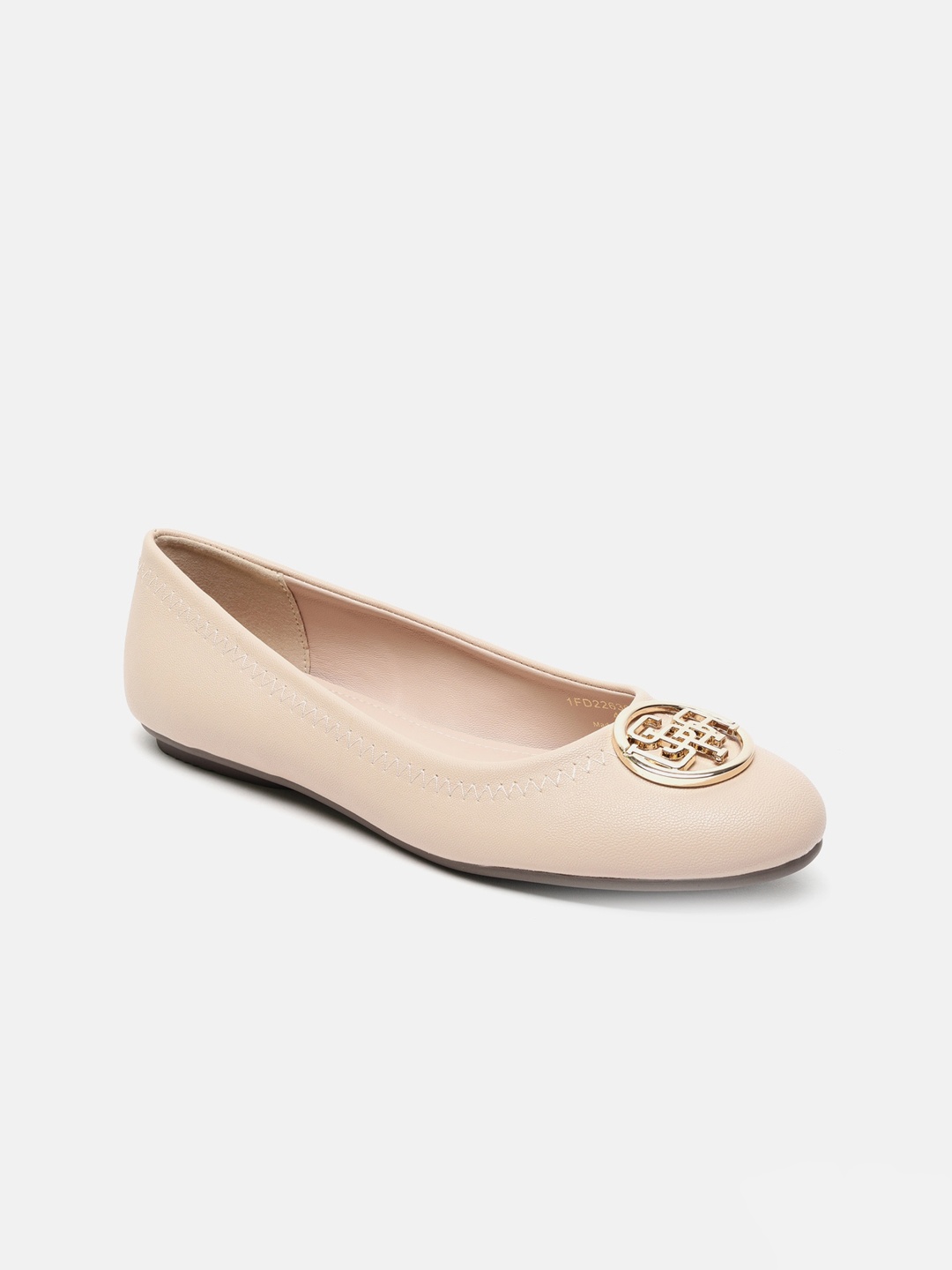 

U.S. Polo Assn. Women Nude-Coloured Ballerinas Flats
