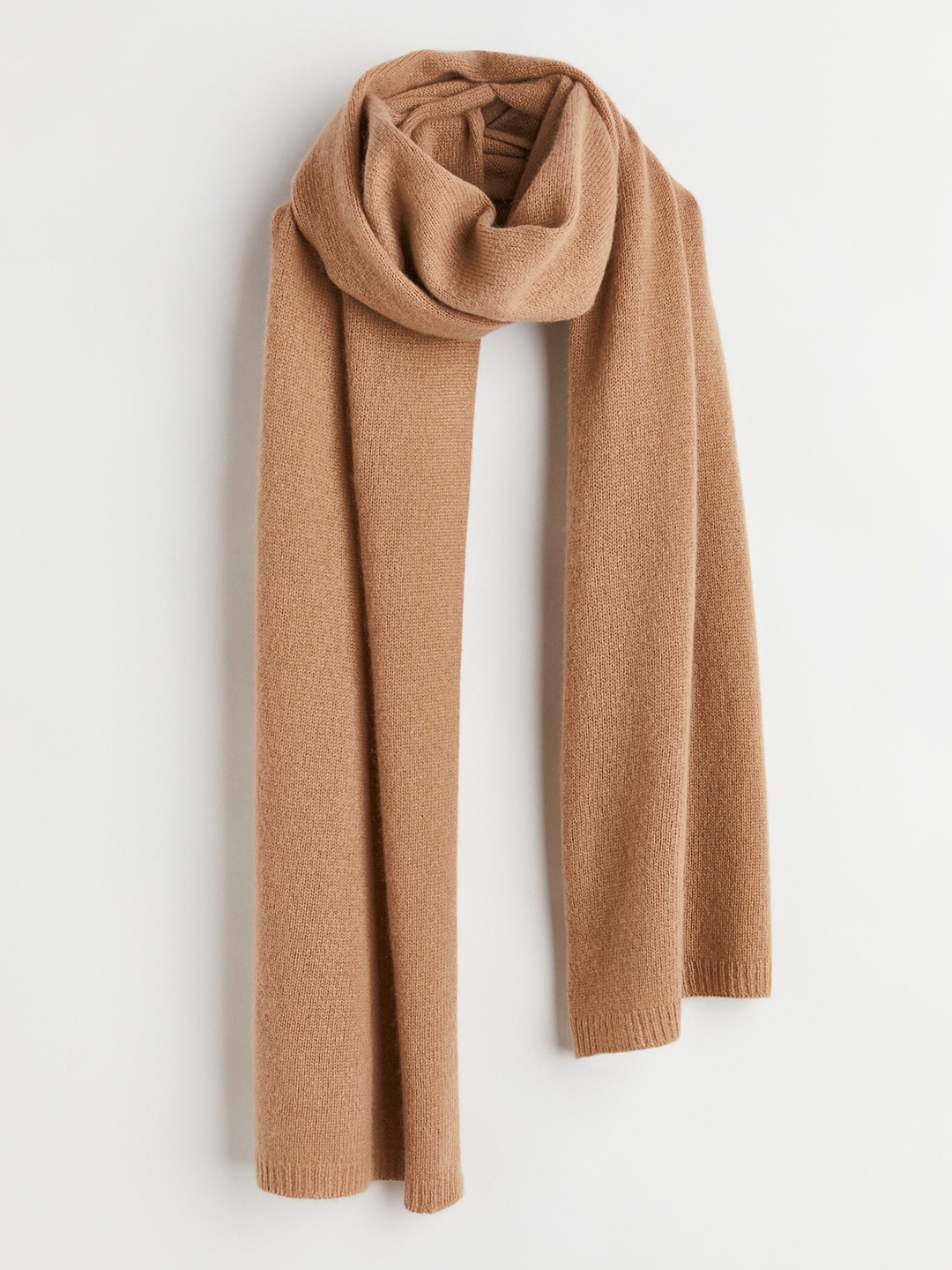 

H&M Women Beige Cashmere-Blend Scarf