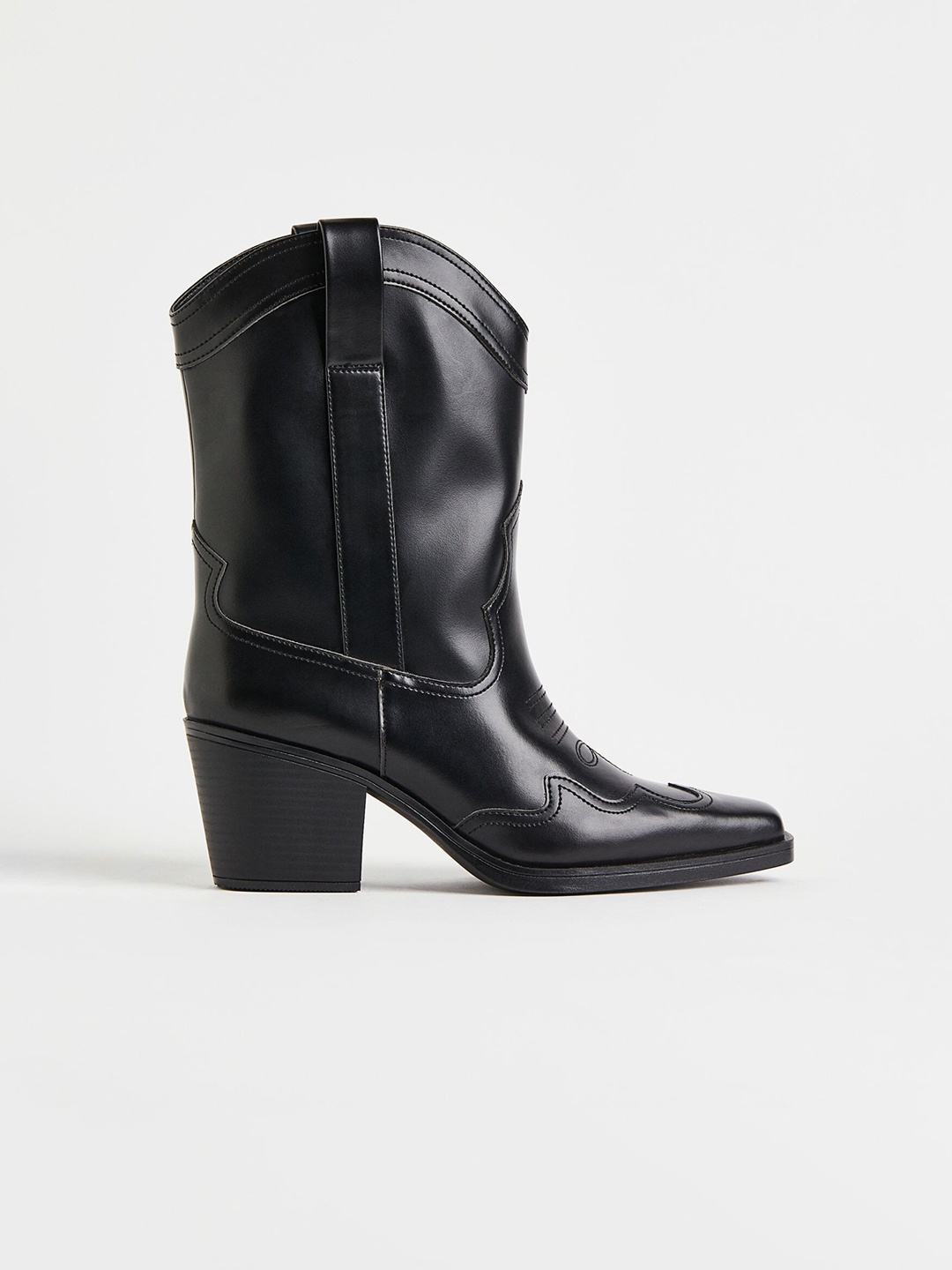 

H&M Woman Solid Boots, Black