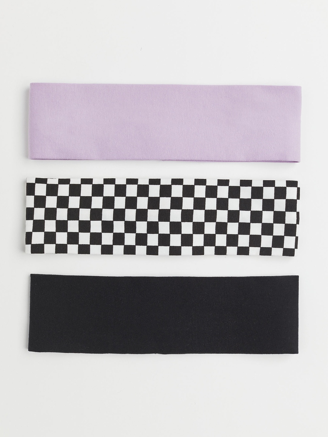 

H&M Girls 3-Pack Hairbands, Black
