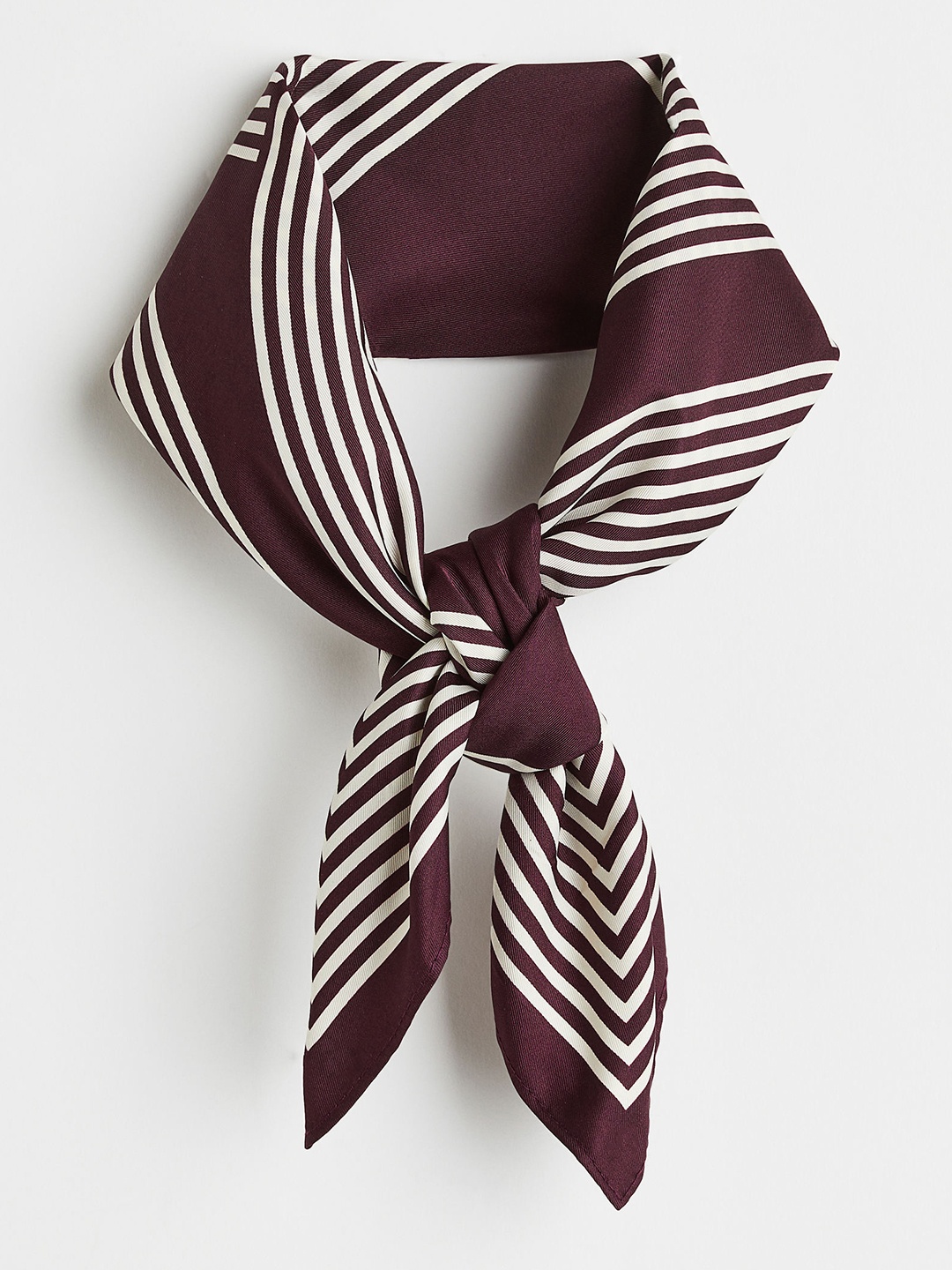 

H&M Women Fabric Hairband, Brown