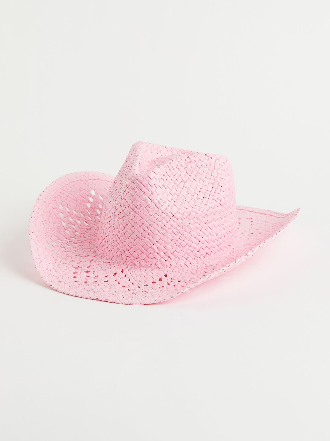 

H&M Women Straw Hat, Pink