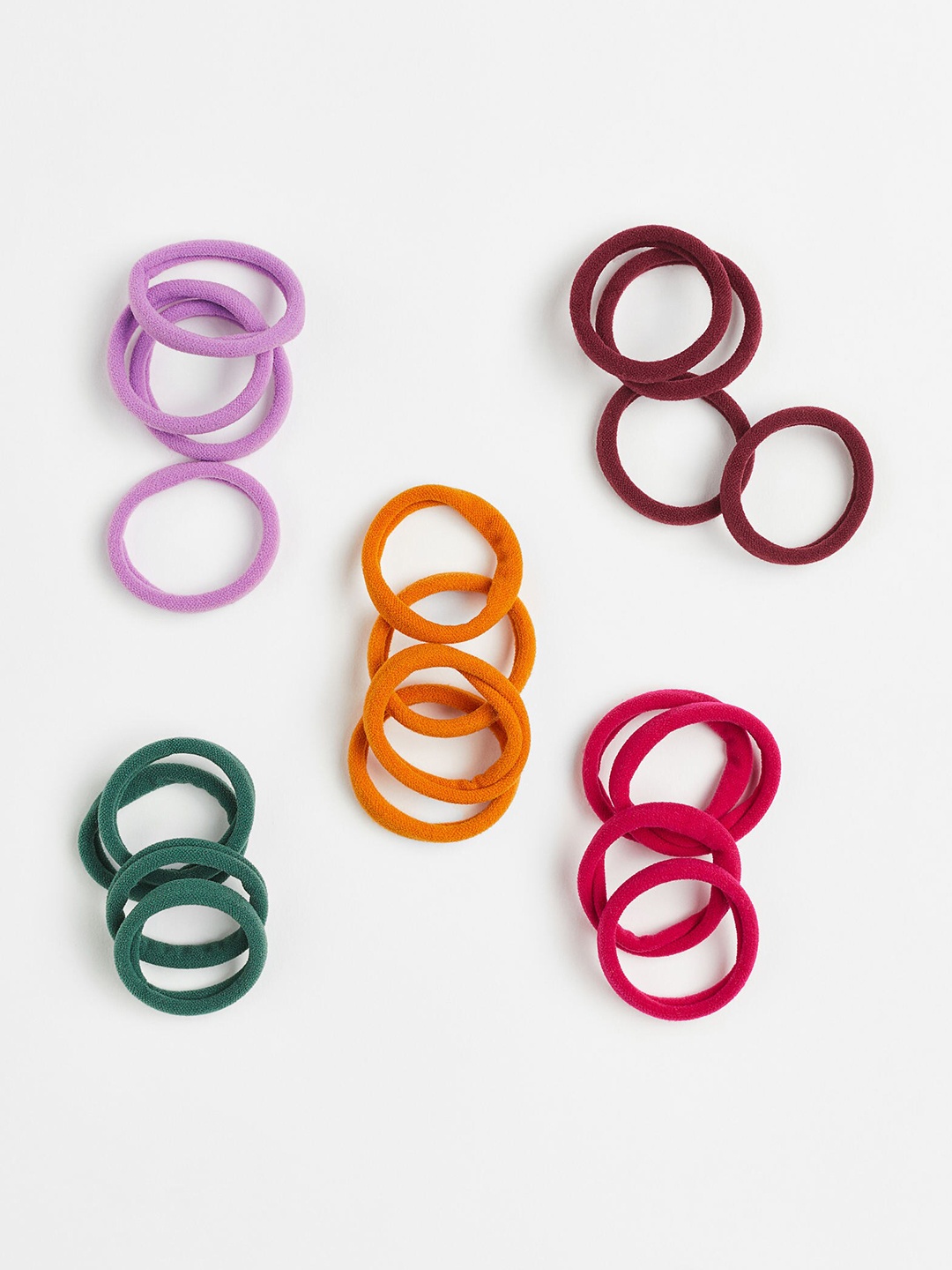 

H&M Girls 20-pack Hair Elastics, Green