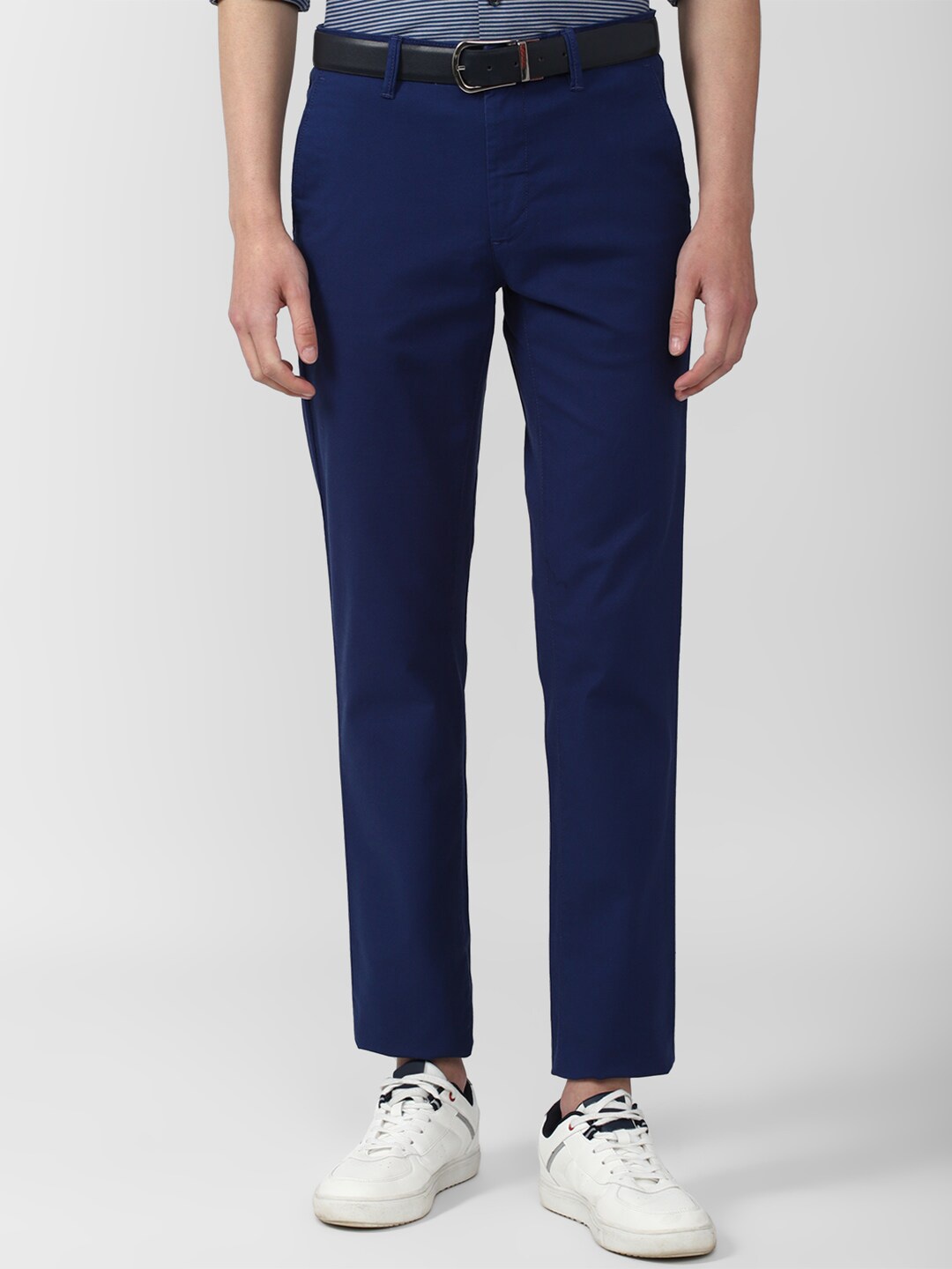 

Van Heusen Sport Men Navy Blue Slim Fit Trouser