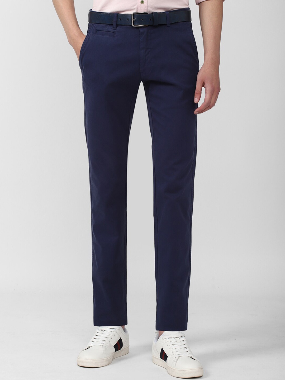 

Van Heusen Sport Men Navy Blue Slim Fit Trousers