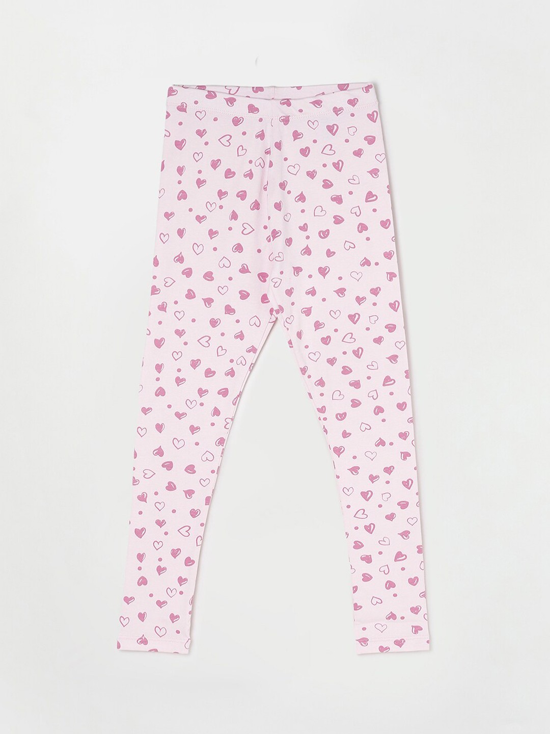 

Fame Forever by Lifestyle Girls Pink Printed Ankle Length Leggings