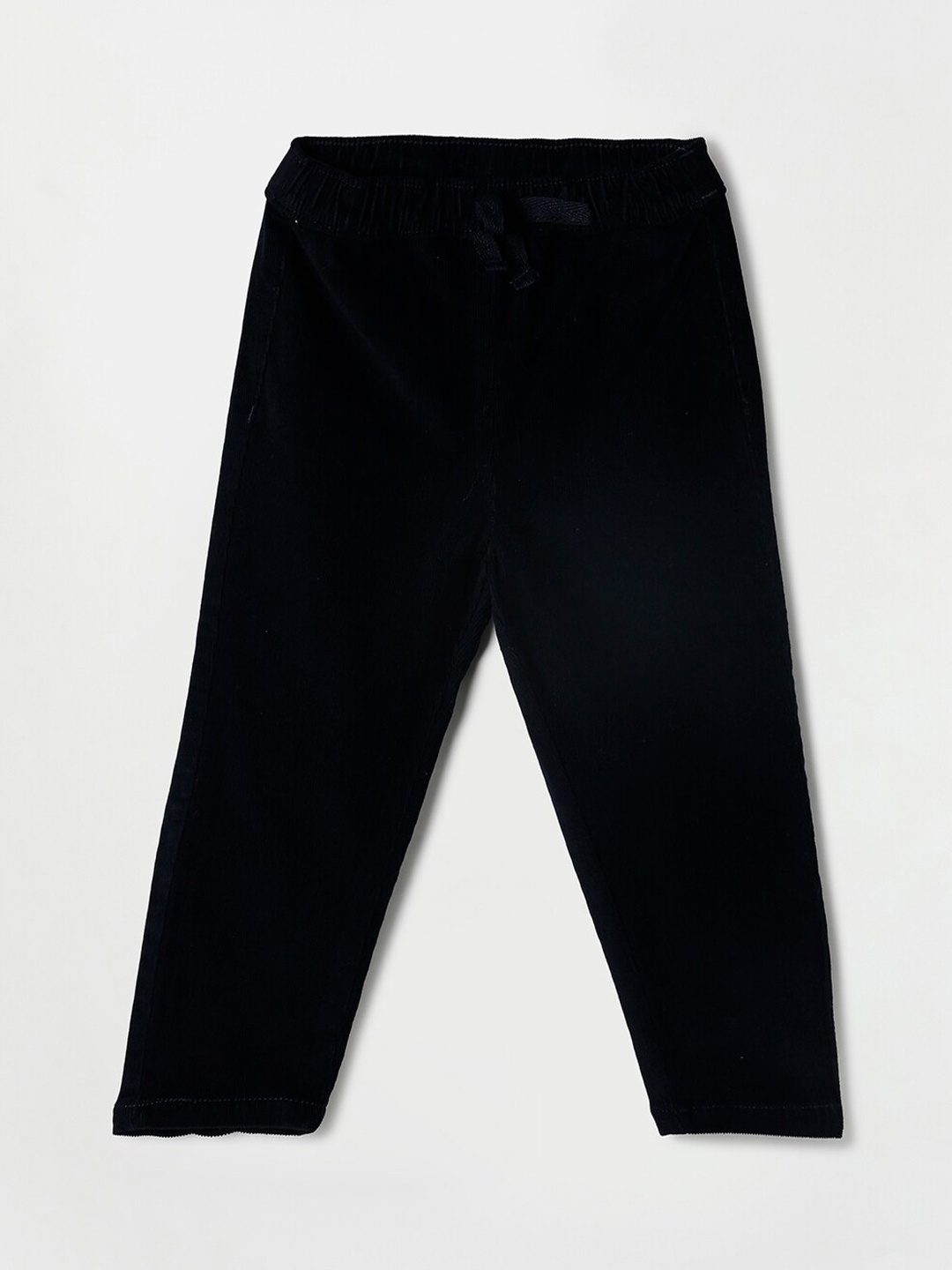 

Juniors by Lifestyle Girls Navy Blue Solid Trouser