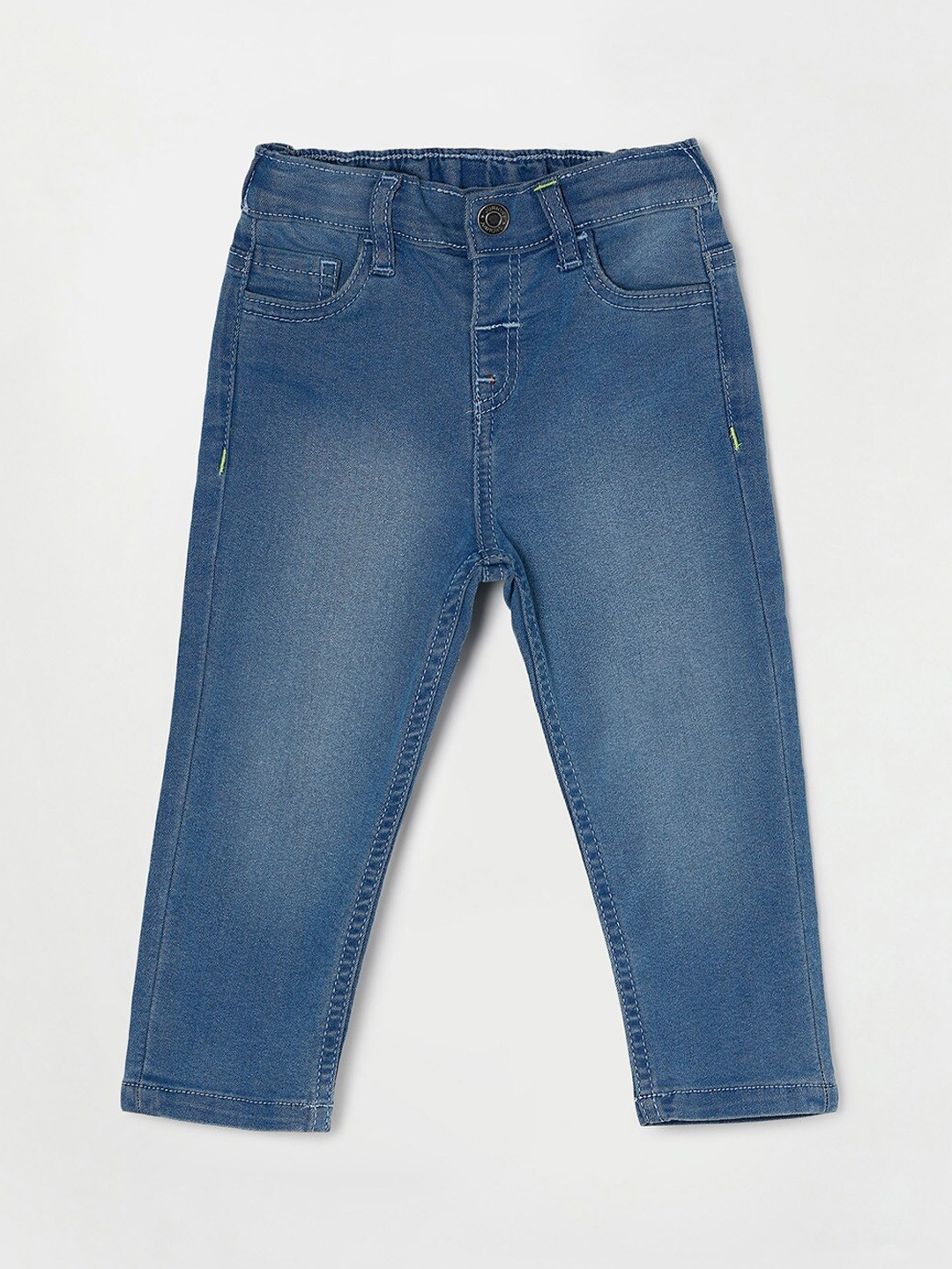 

Juniors by Lifestyle Boys Blue Slim Fit Light Fade Jeans