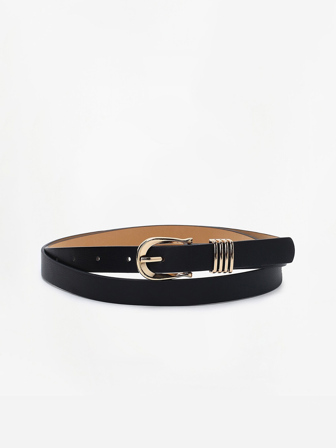 

Ginger by Lifestyle Women Black Solid Belt