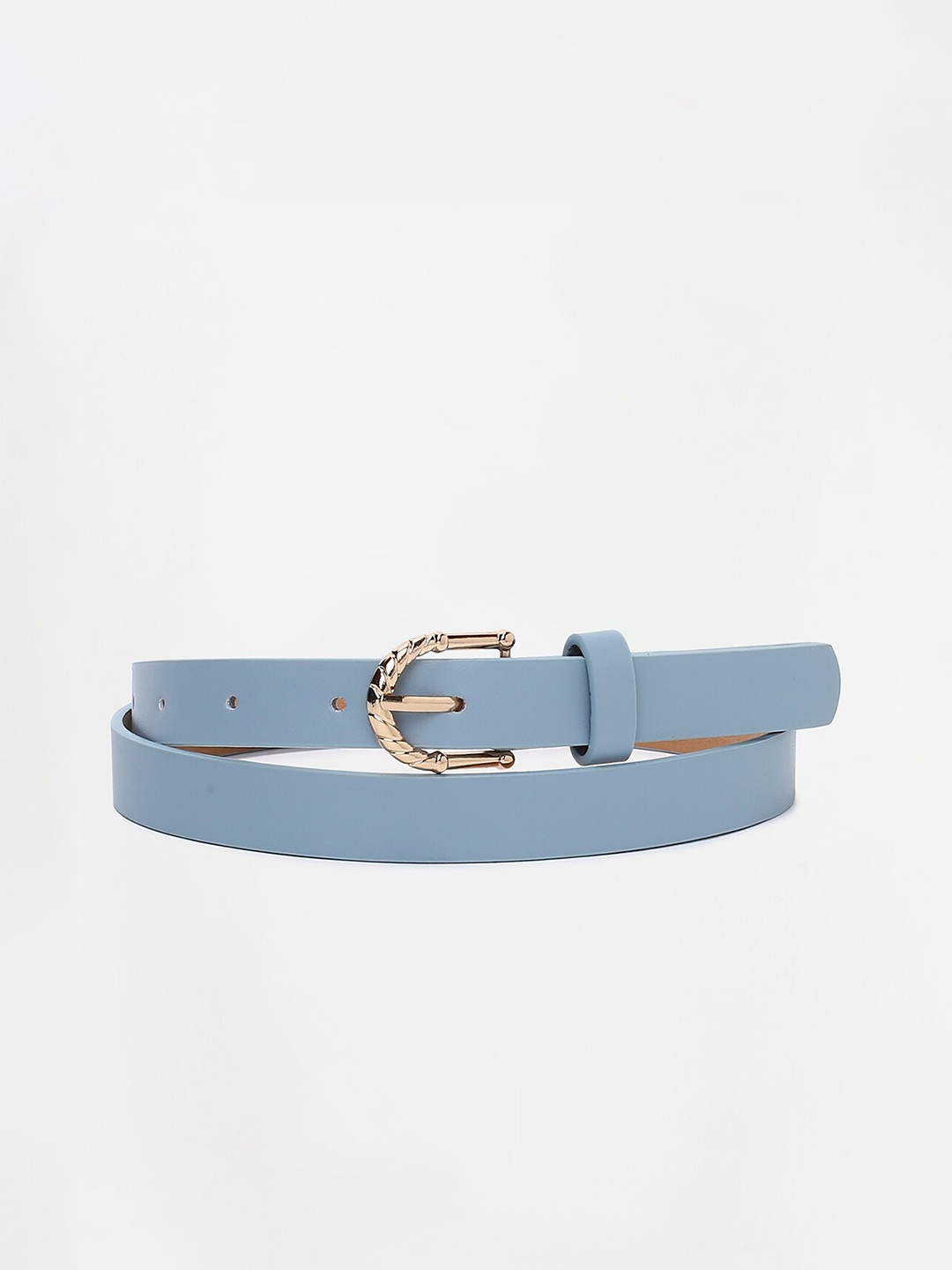 

Ginger by Lifestyle Women Blue Textured Belt