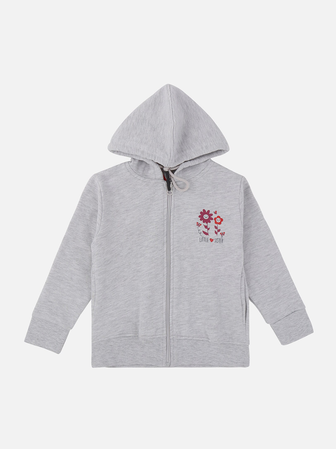 

DYCA Boys Grey Solid Open Front Jacket