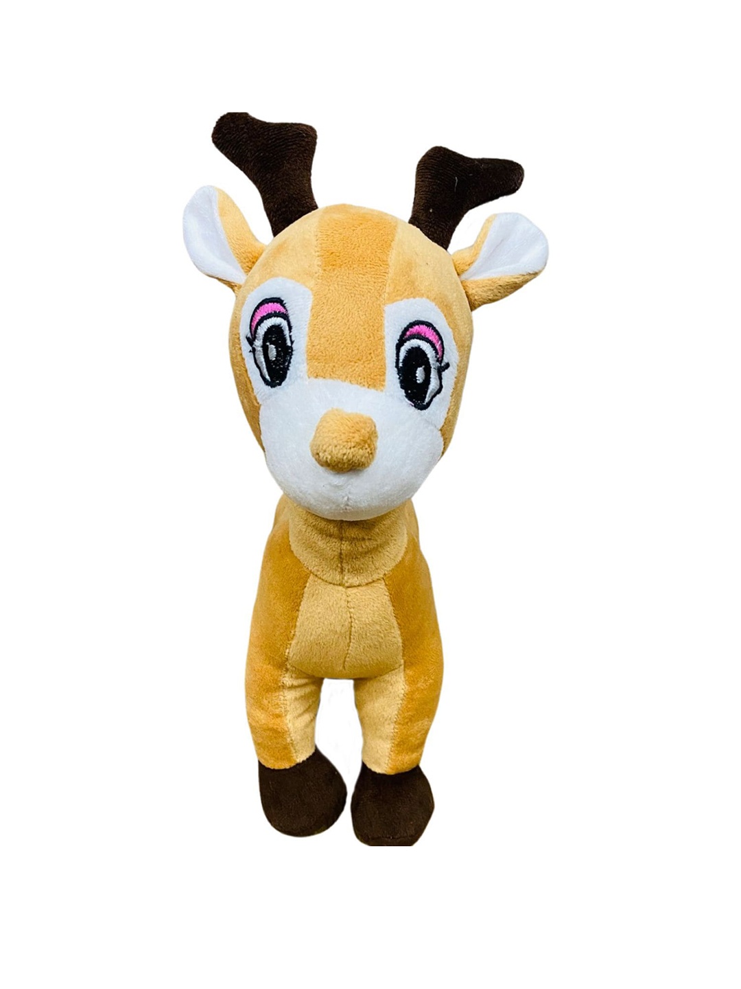 

DearJoy Kids Mustard & White Baby Deer shaped Soft Toy & Dolls