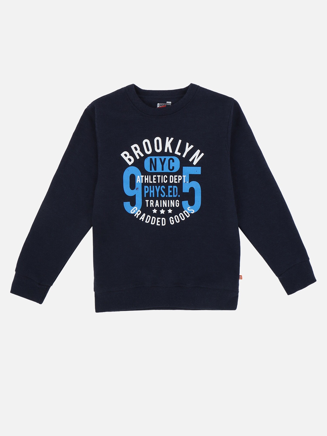 

PROTEENS Boys Navy Blue Printed Sweatshirt