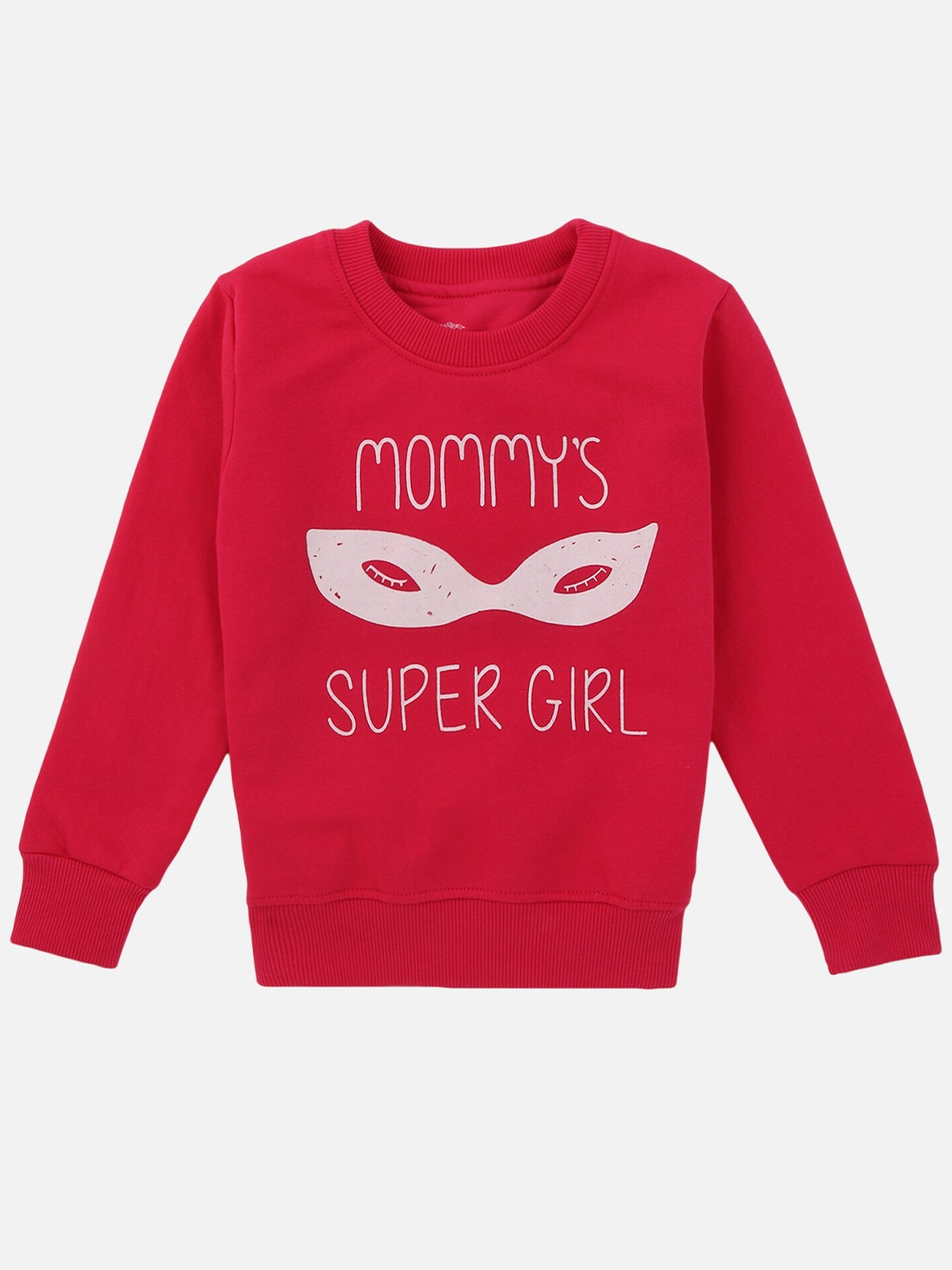 

DYCA Boys Fuchsia Pink Printed Cotton Sweatshirt