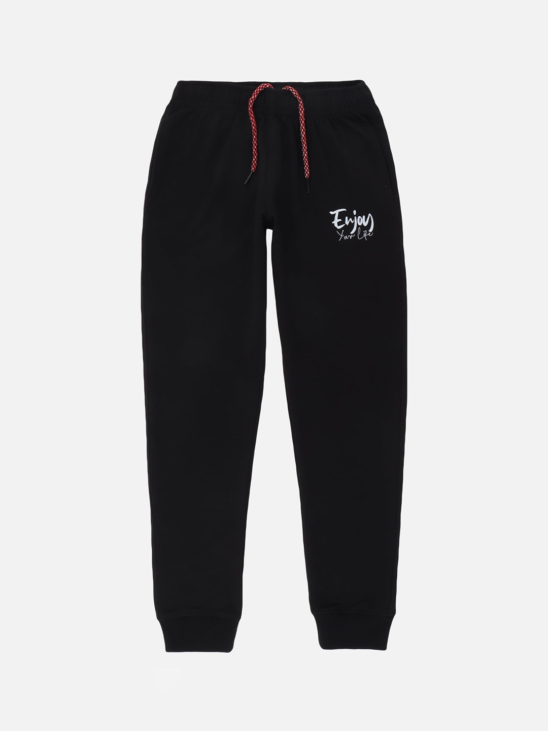 

DYCA Boys Black Solid Cotton Joggers