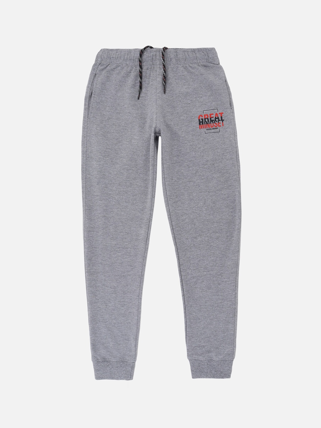 

DYCA Boys Grey Solid Regular Fit Cotton Jogger