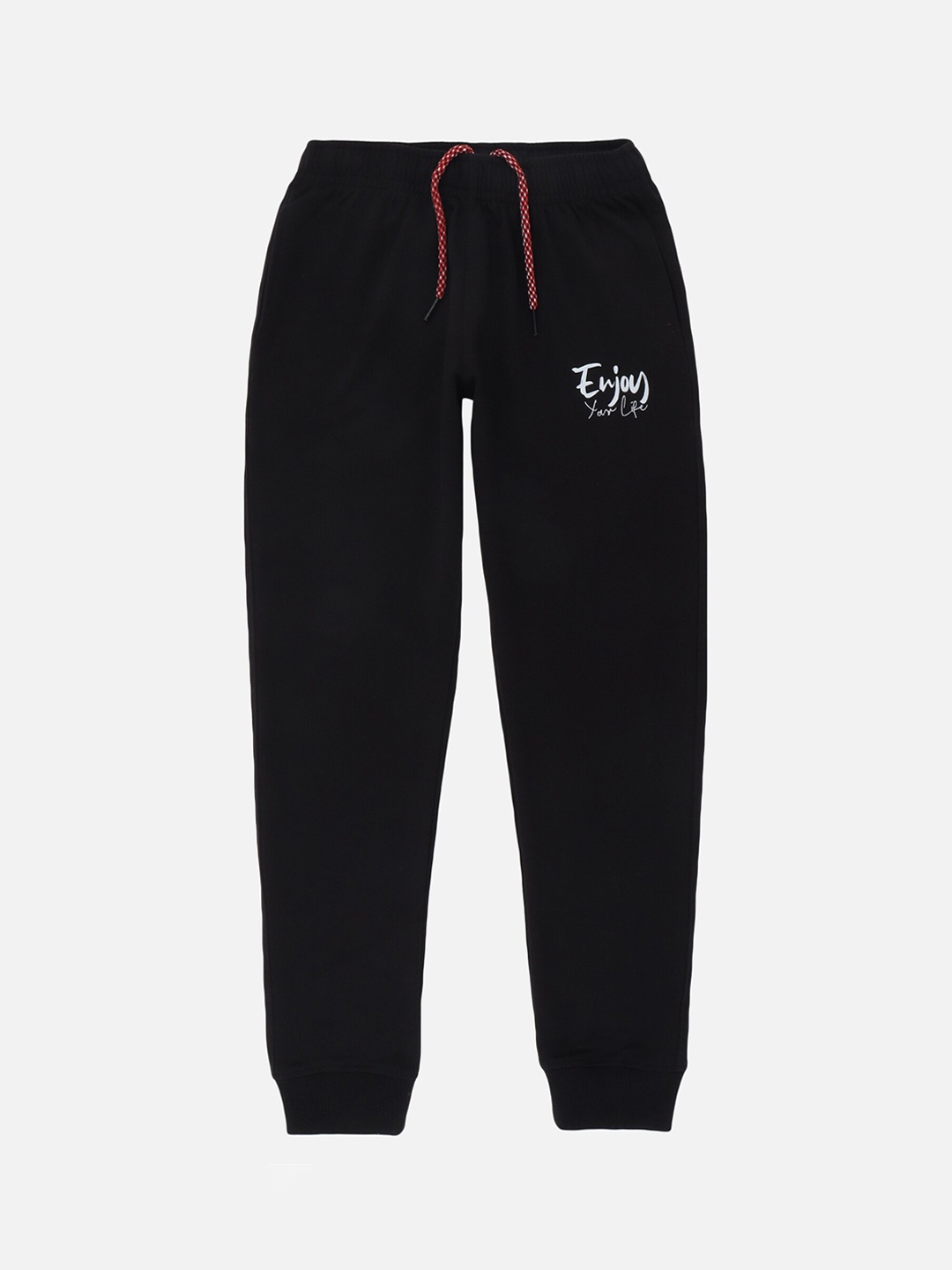 

DYCA Boys Black Solid Cotton Joggers