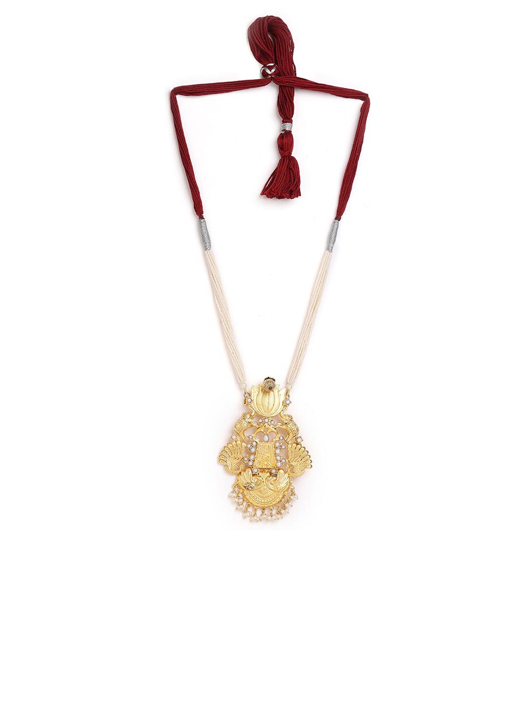 

ahilya Gold Plated 92.5 Sterling Silver Necklace