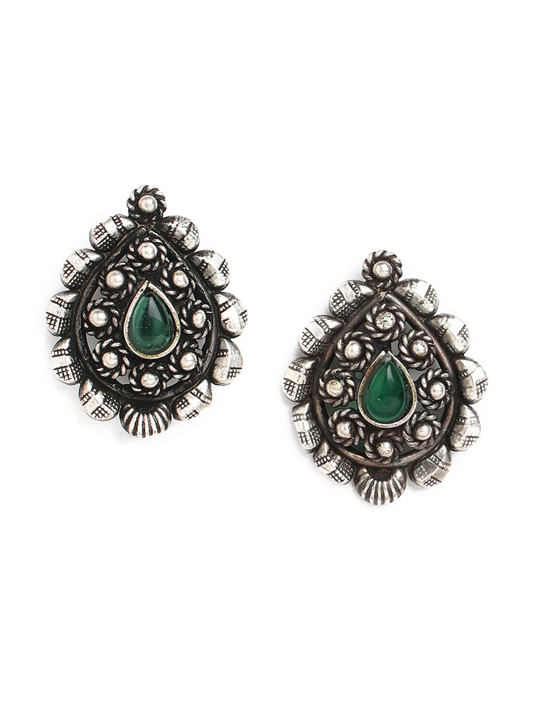 

ahilya 92.5 Sterling Silver Contemporary Studs Earrings