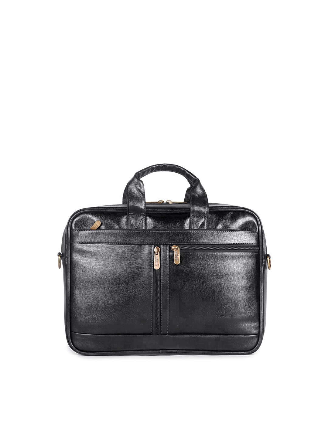 

THE CLOWNFISH Unisex Black Solid Messenger Bag