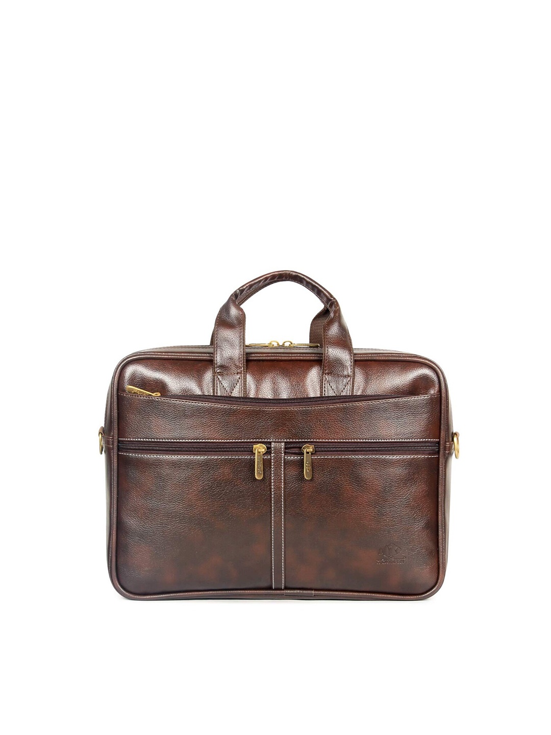

THE CLOWNFISH Unisex Brown Messenger Bag