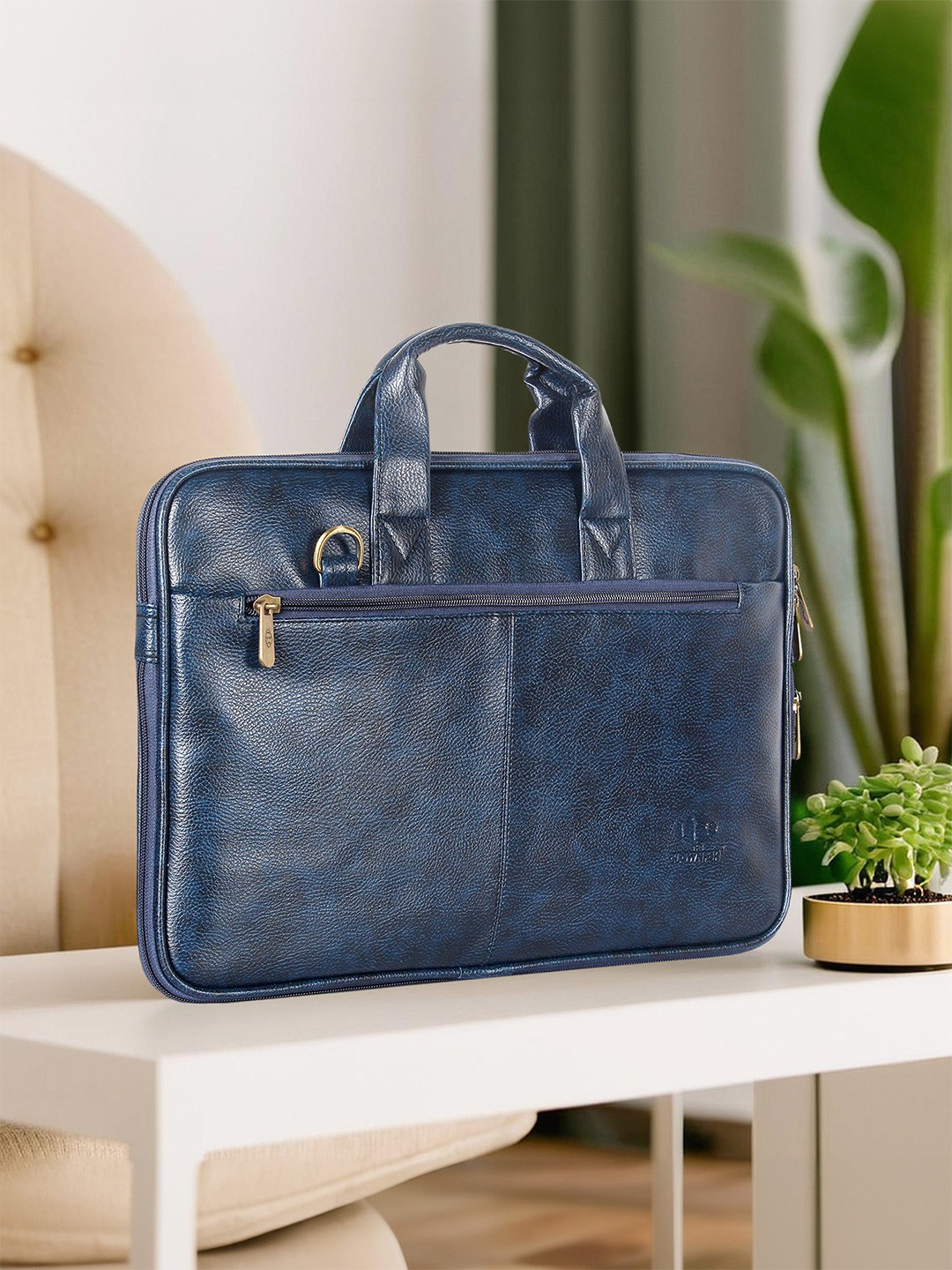 

THE CLOWNFISH Cadmus Unisex Navy Blue Messenger Bag
