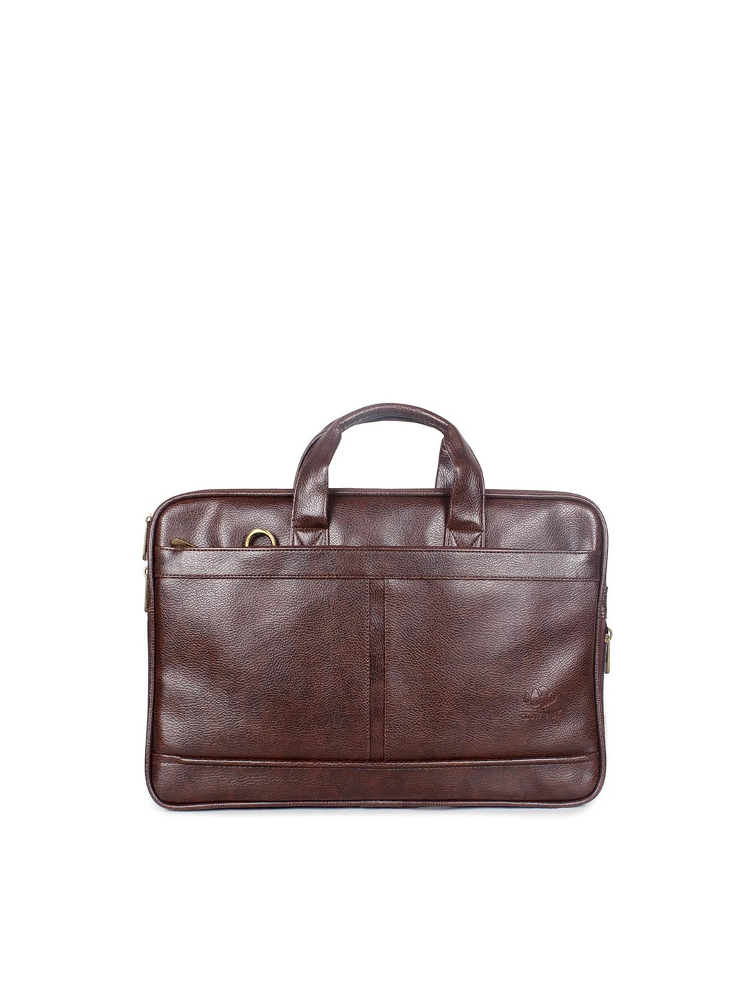 

THE CLOWNFISH Unisex Brown Messenger Bag