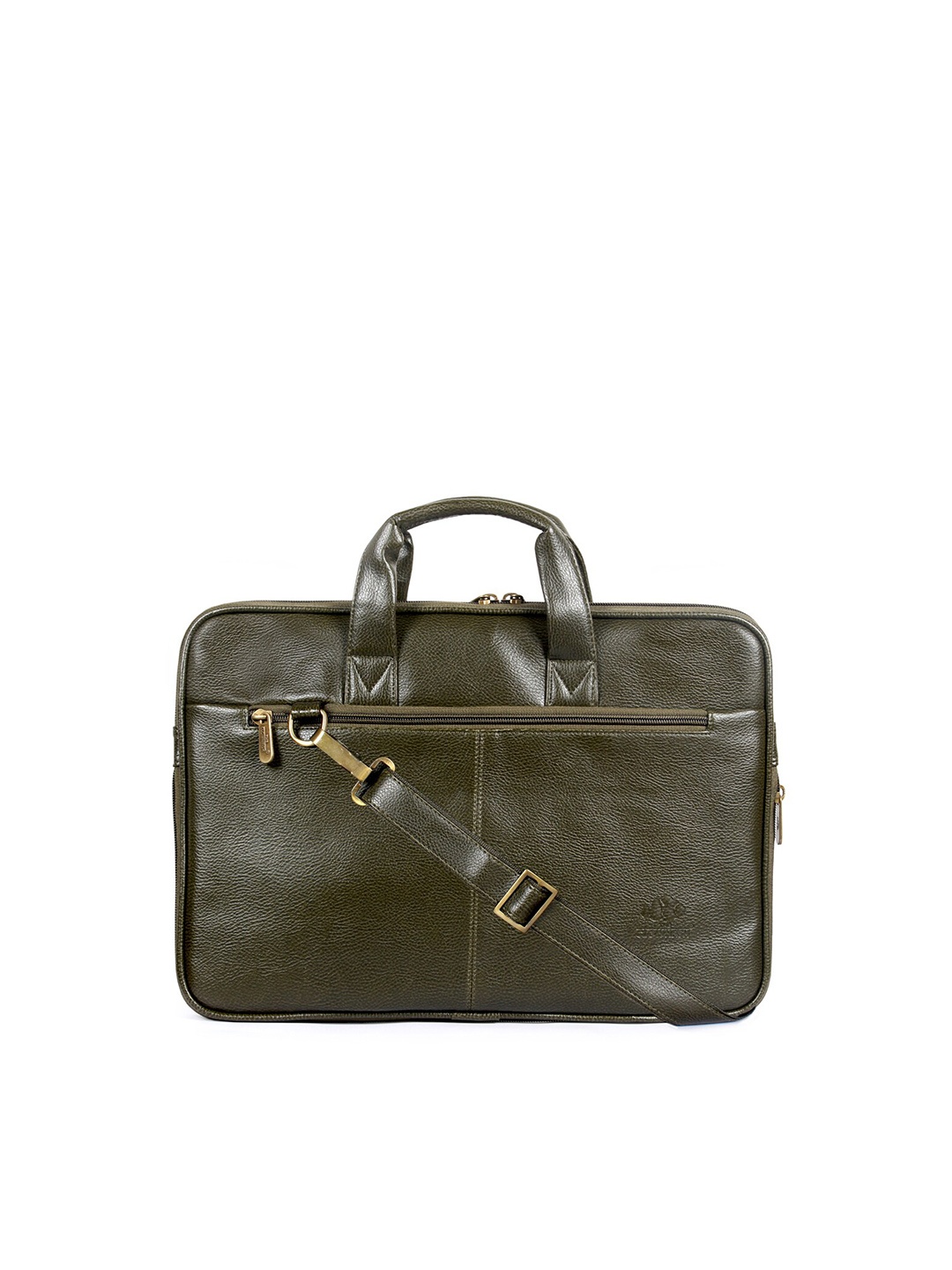 

THE CLOWNFISH Cadmus Unisex Green Messenger Bag