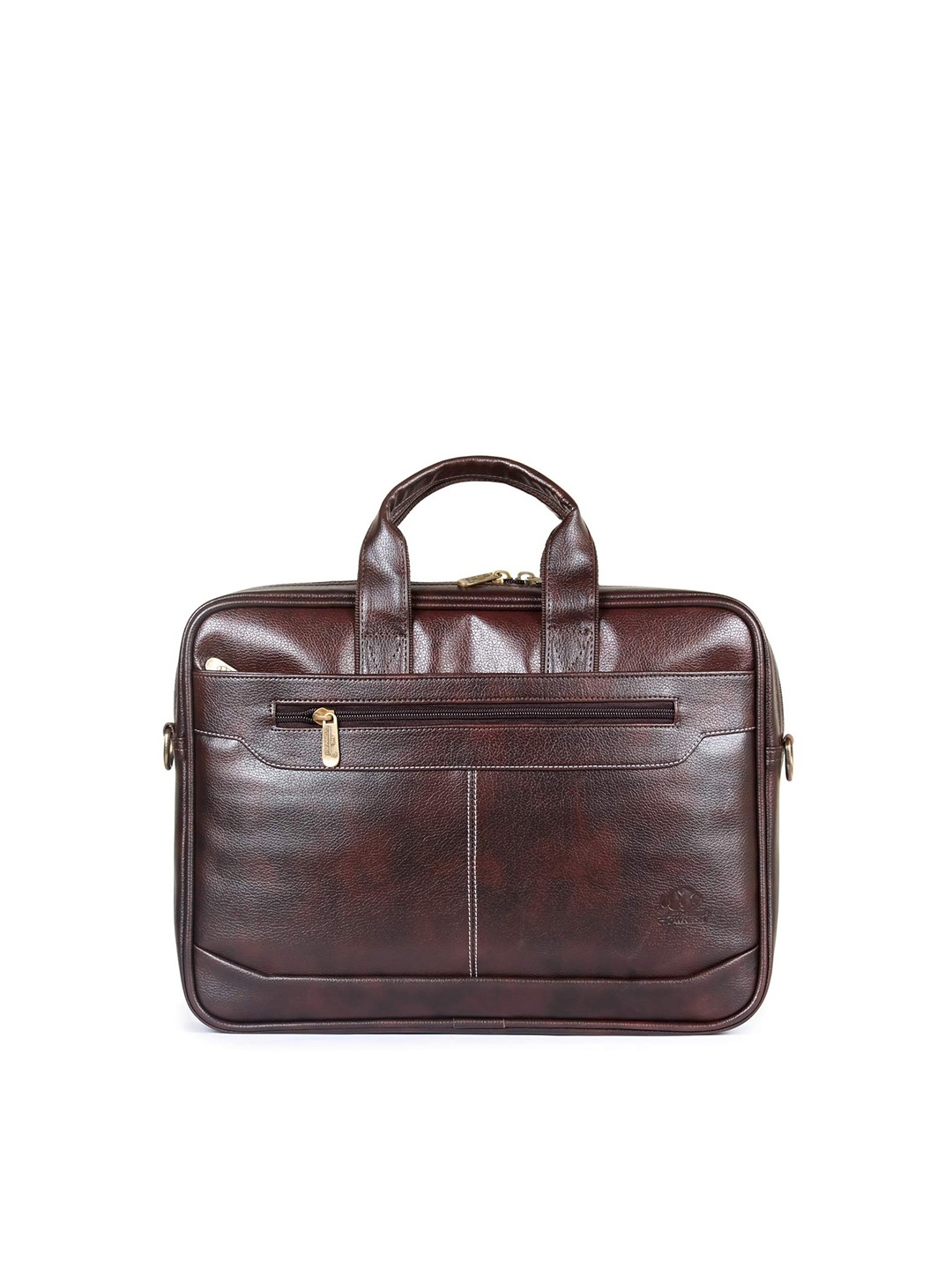 

THE CLOWNFISH Unisex Brown Solid Synthetic Messenger Bag