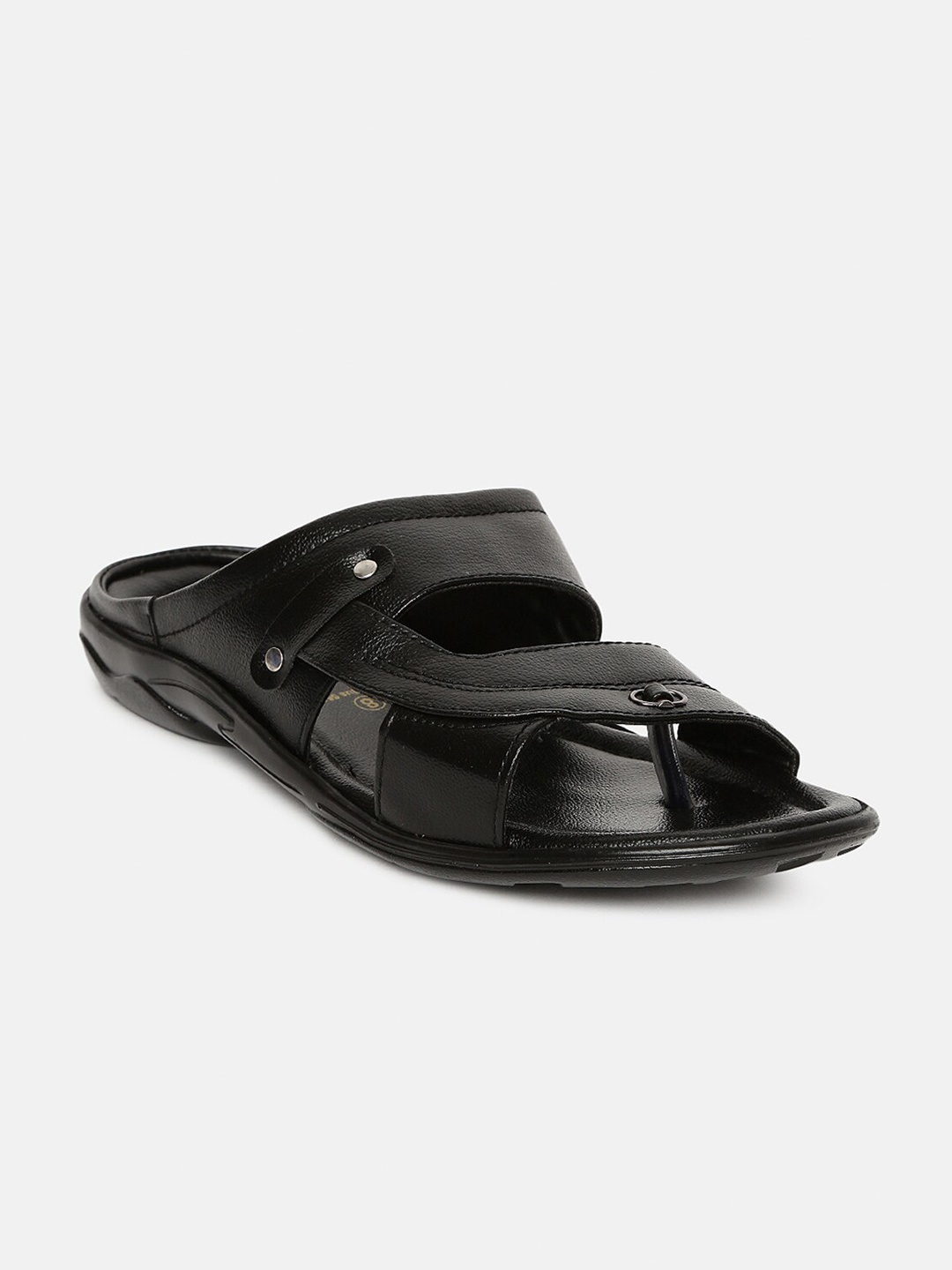 

Paragon Men Black Vertex Comfort Sandals