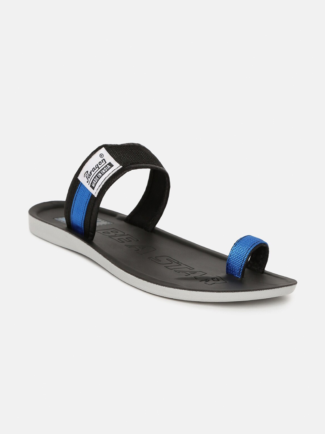 

Paragon Men Blue & Black Vertex Comfort Sandals