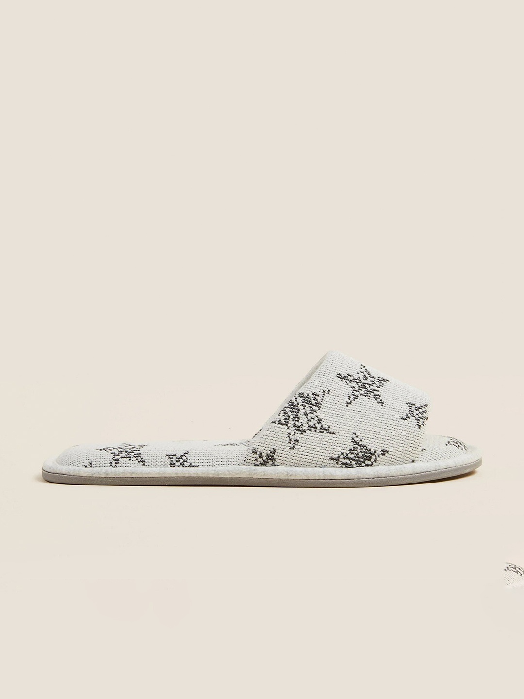 

Marks & Spencer Women Grey Printed Sliders