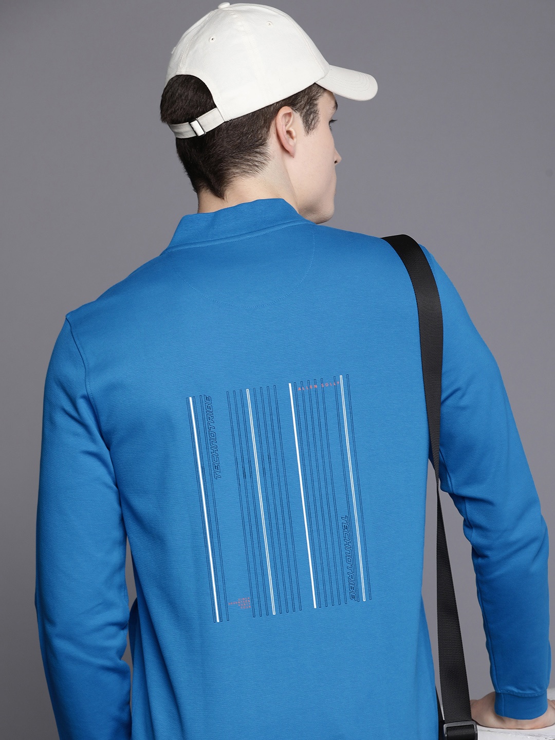 

Allen Solly Tribe Printed Sweatshirt, Blue