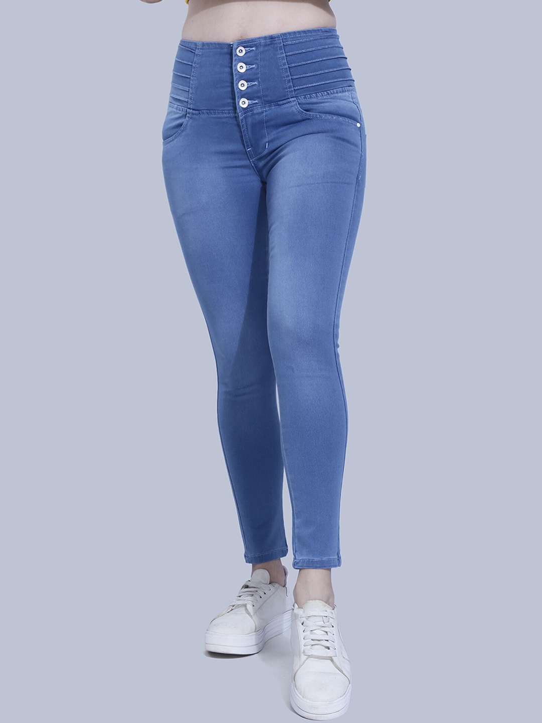 

FCK-3 Women Blue Hottie High-Rise Stretchable Jeans