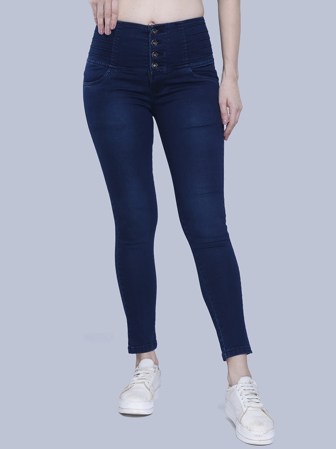 

FCK-3 Women Blue Hottie High-Rise Stretchable Jeans