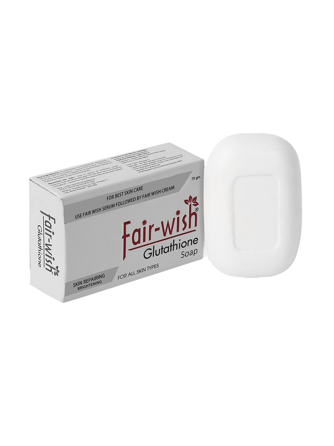 

Fair Wish White Glutathione Bathing Soap for Skin Brightening - 75 g