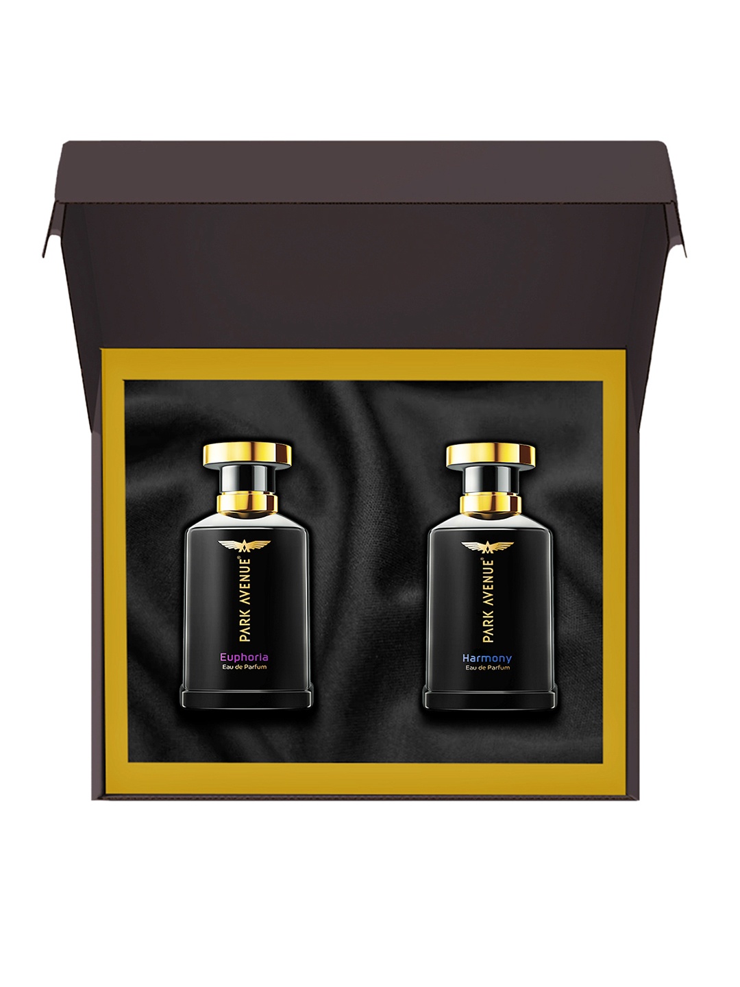 

Park Avenue Men Euphoria & Harmony EDPs 100 ml each, Black