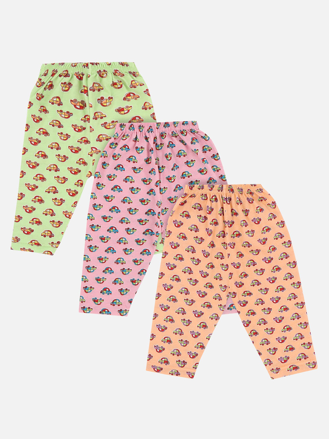 

Bodycare Kids Boys Pack Of 3 Assorted Cotton Lounge Pants, Orange