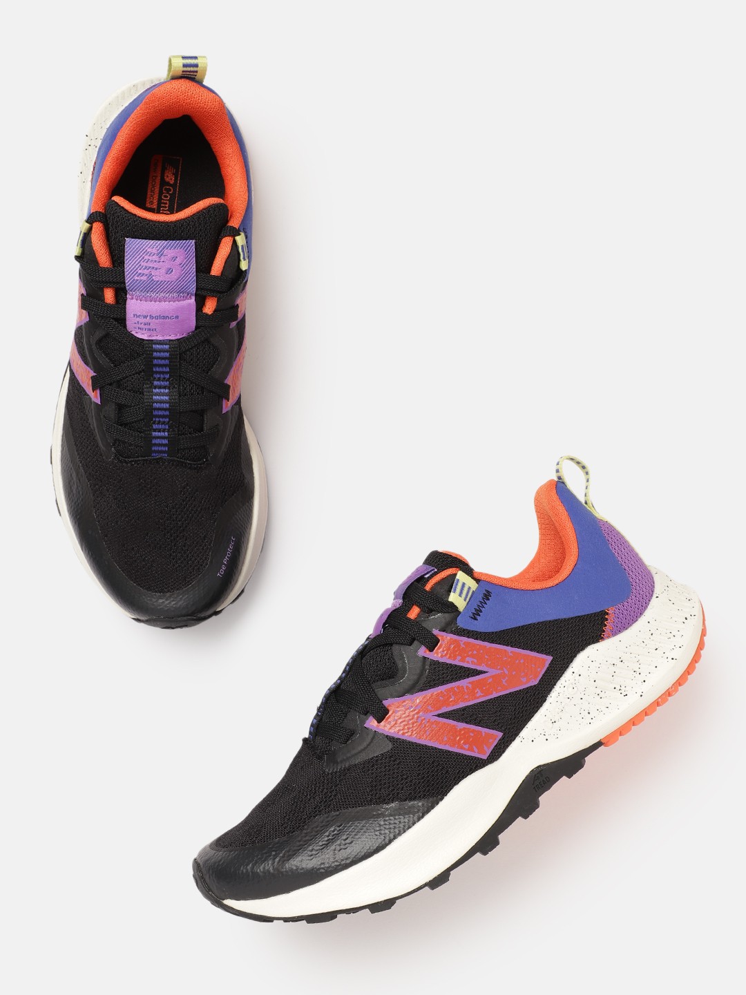 

New Balance Women Woven Design Nitrel Running Shoes, Black