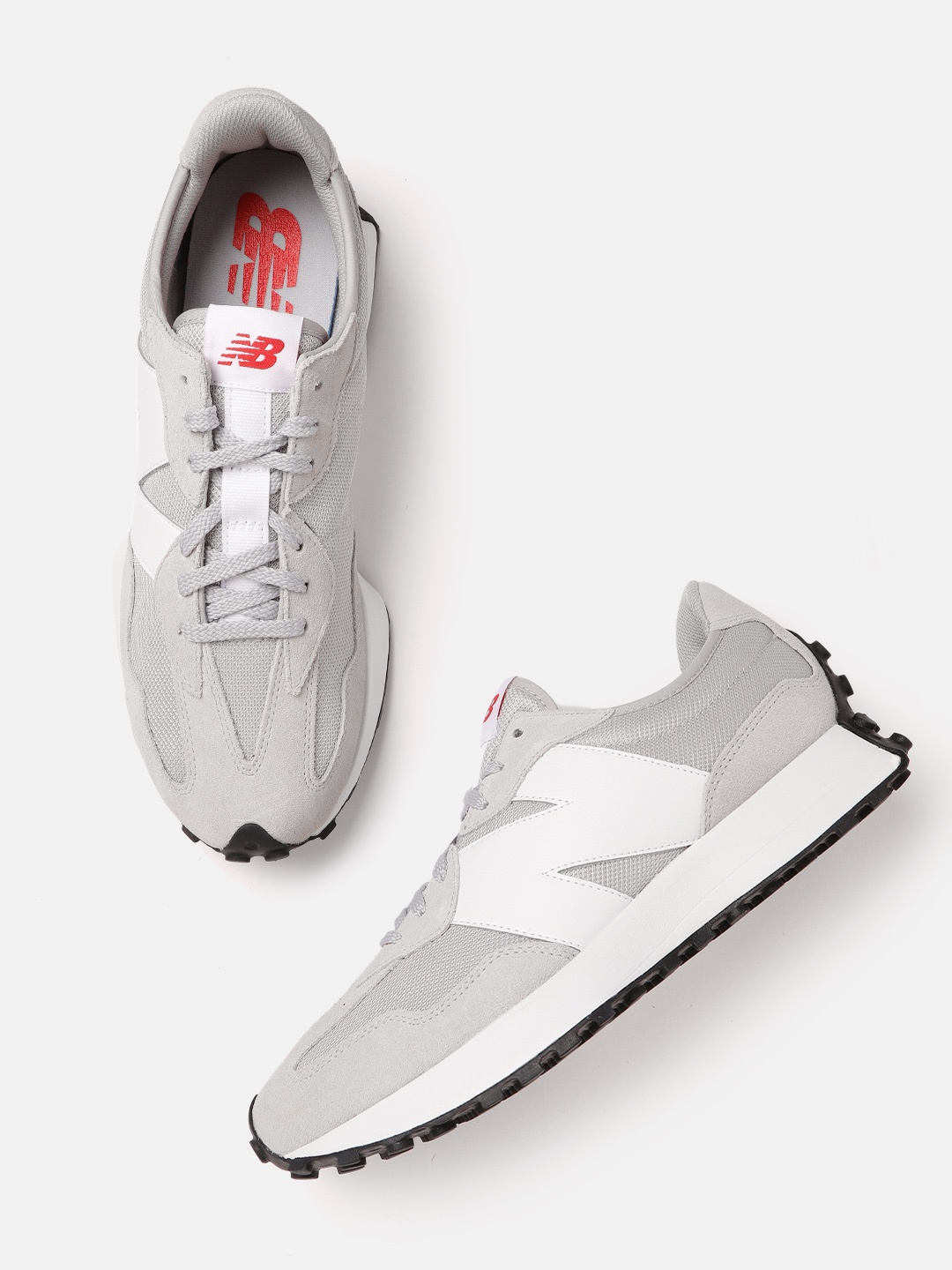 

New Balance Men 327 Sneakers, Taupe