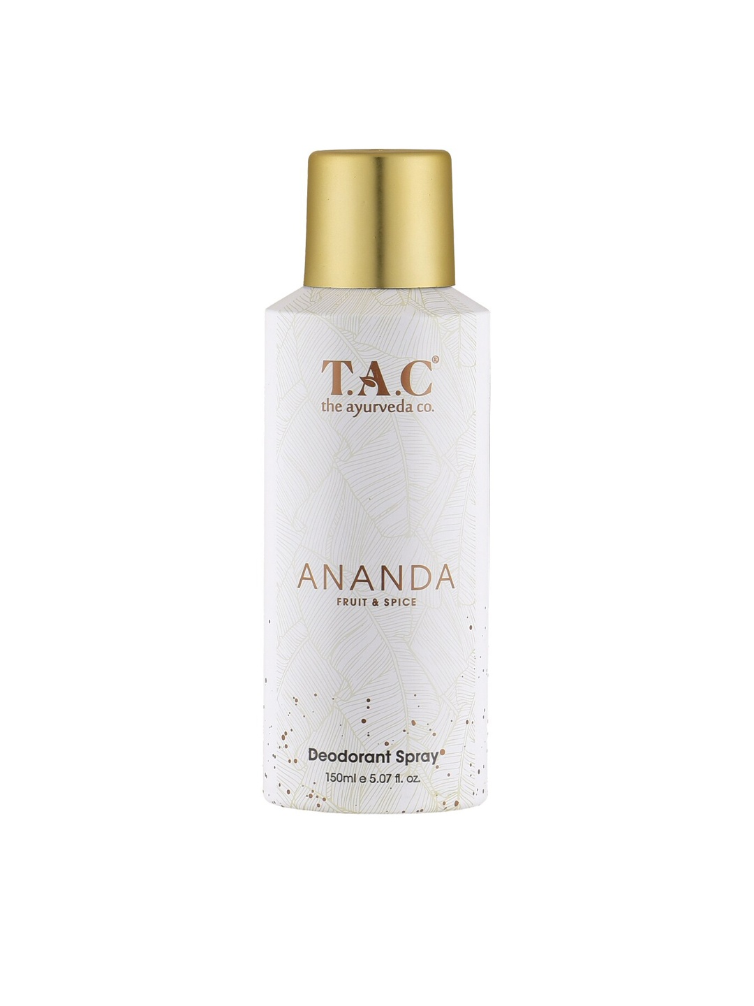 

TAC - The Ayurveda Co. Ananda Fruit & Spice Deodorant Spray 150ml, Transparent